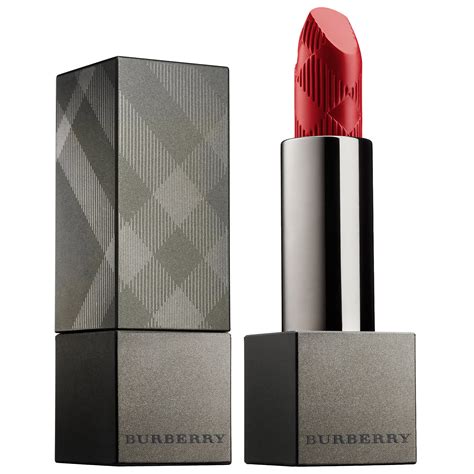 burberry poppy red lip gloss|burberry lip velvet lipstick.